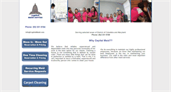 Desktop Screenshot of capitalmaid.com